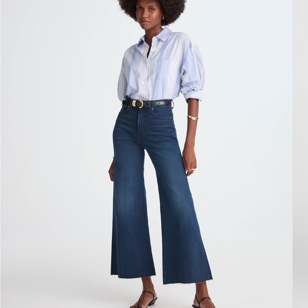 MADEWELL FLARED WIDE-LEG JEANS 👖